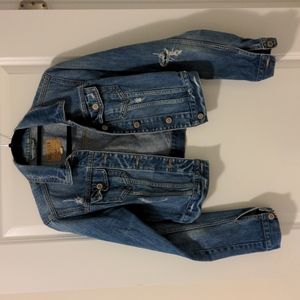 Hollister Crop Jean Jacket